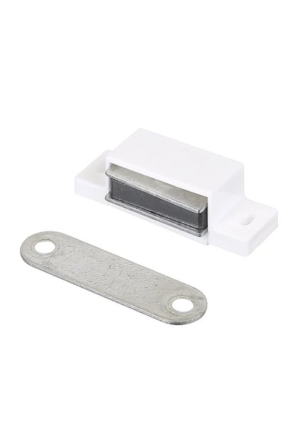 Incuietoare magnetica pentru mobila, max 5 kg, alb (set 4 buc)