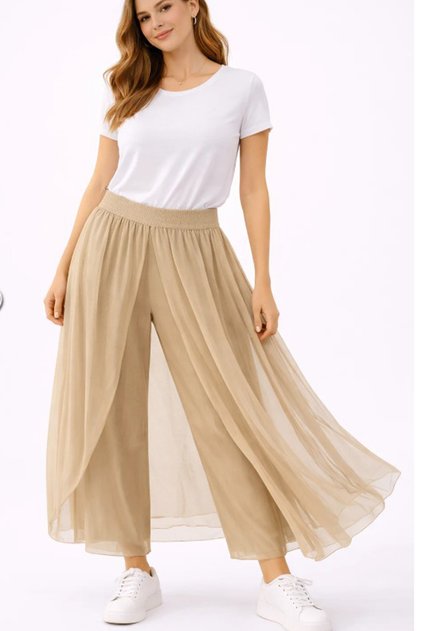 Women's Italian Camel Elastic Waist Envelope Cover Casual Bag I Silk Antolon