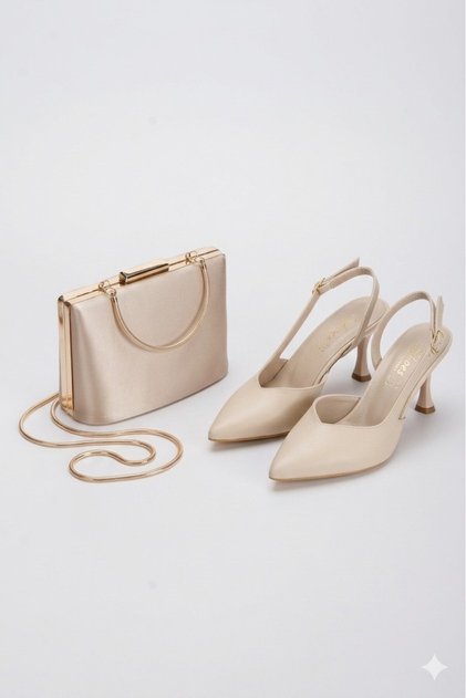 Zafira Open Back Thin Heeled Stiletto