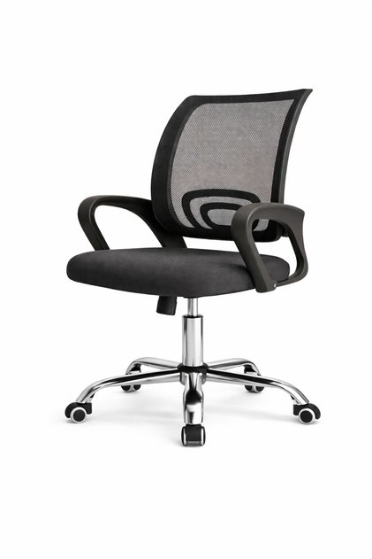 Ergonomic Mesh Office Chair Adjustable Height Swivel Desk Chair with Breathable Back Support