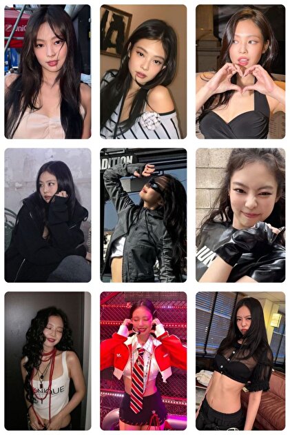 Kpop Dünyasi BLACKPINK Jisoo '' Amortage '' Photocards Set POB 2