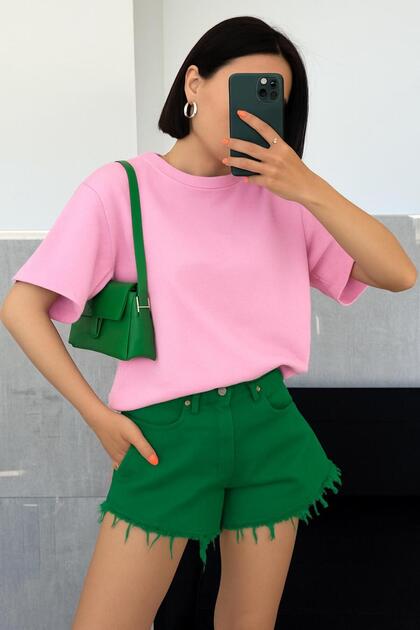 Plain Oversize Unisex T-Shirt Yb4