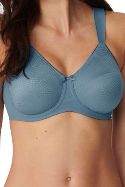 Sutien Essential Minimizer W, Albastru, 70C
