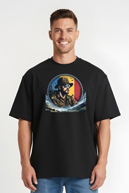 Tricou Oversize - Soldat Roman