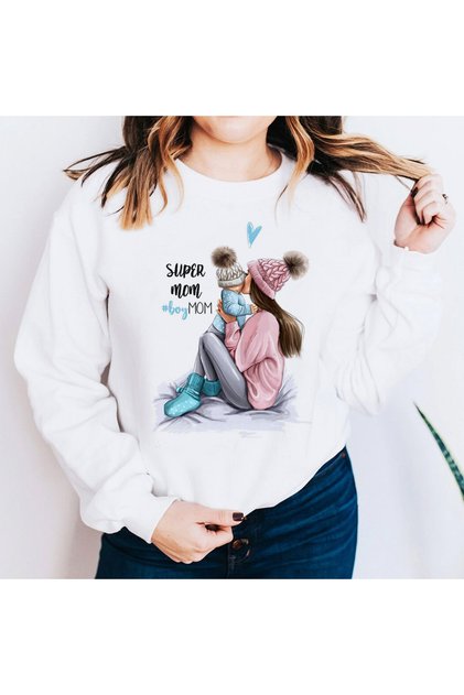 Bluza Dama Alba Super Boy Mom