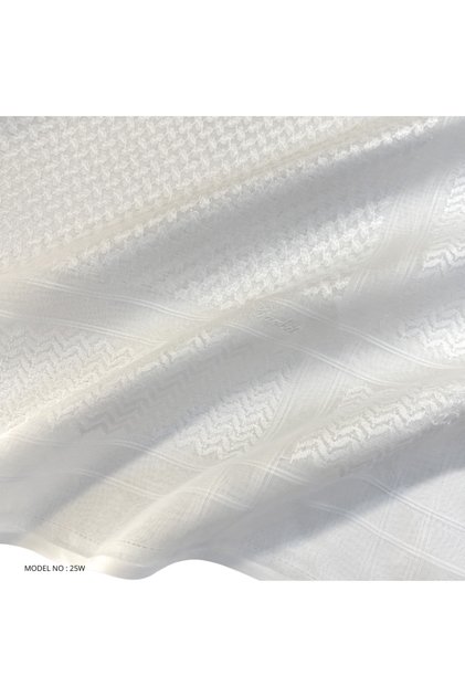 Carpet white shemagh, size 60