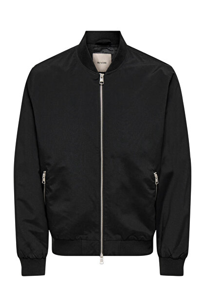 Only & Sons Onsjoshua Bomber Otw Vd Koyu Gri Erkek Ceket 22023287