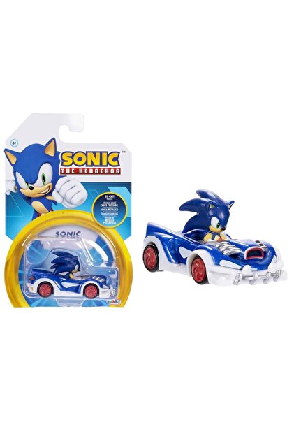 TOYFEST Sonic The Hedgehog Die Cast Metal Tekli Yarış Arabası 1:64