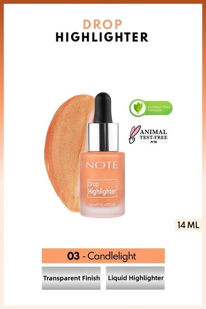 Drop Highlighter Shimmering Liquid Illuminator - 03 Candlelight