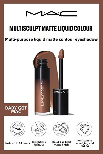 Multisculpt Matte Liquid Color Multi-Use Liquid Matte Contour and Eyeshadow - Baby Got M·A·C