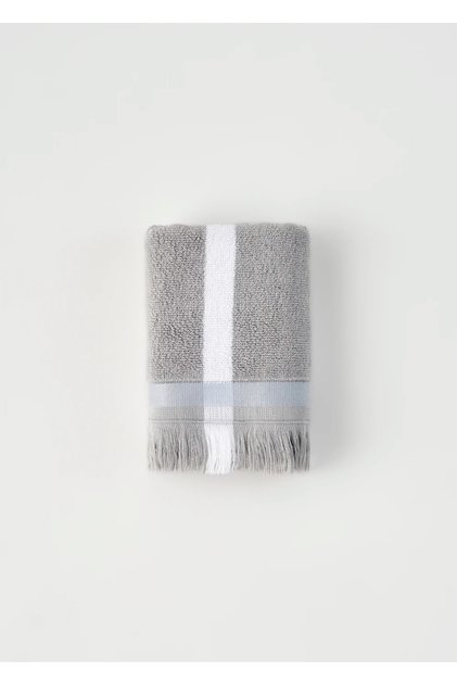100% Cotton Ella Hand Towel Gray (30X50 cm)