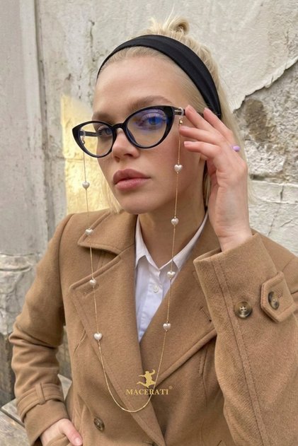 Colored Beads Special Design Glasses Chain