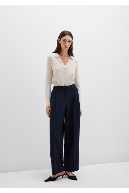 Navy Blue Trousers 1011136-70489