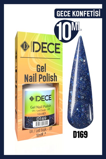 Kalıcı Oje UV LED D169 (SİMLİ SERİ) 10ml