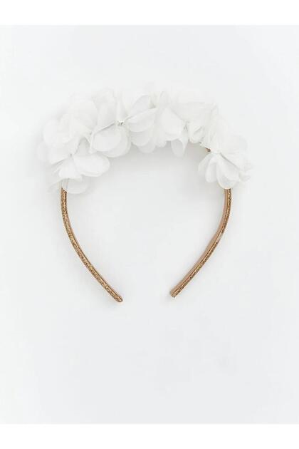 Tulle Detailed Baby Girl Crown (S6)