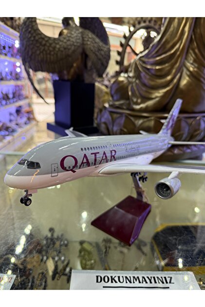 AYDINARTSHOP Qatar Airways Airbus A380 Yolcu Uçağı Modeli 1:160