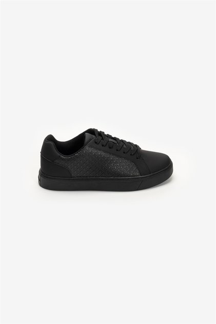 Classic Cupsole Laceup Aop Erkek Sneaker Siyah