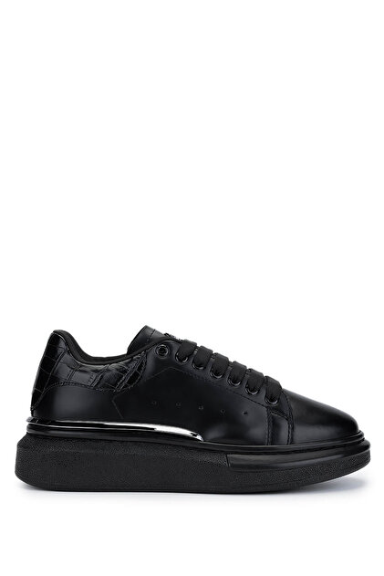 Tamer Tanca Siyah - Kadın Vegan Sneakers & Spor Ayakkabı 804 1997