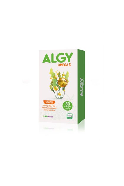 Bionano Algy Vegan Omega3 500Mg - 30 Soft Capsules