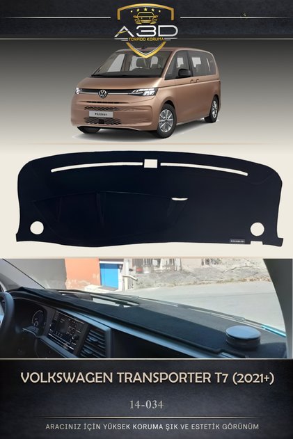 Volkswagen Transporter T7 (2021+) Dashboard Protection Cover Towel Cover Carpet Protector Front Accessory