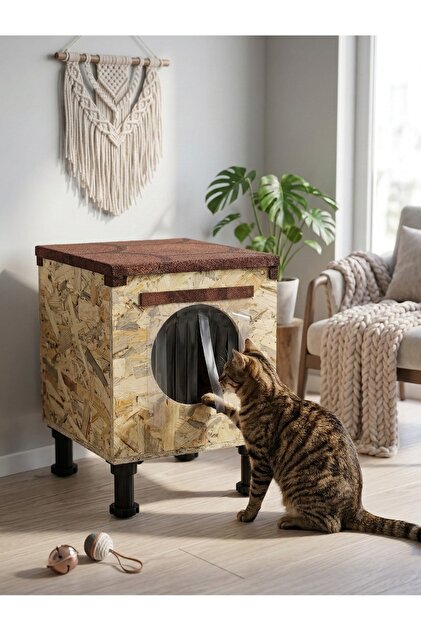 OSB KEDİ EVİ KEDİ YUVASI Dış Mekan Su geçirmez