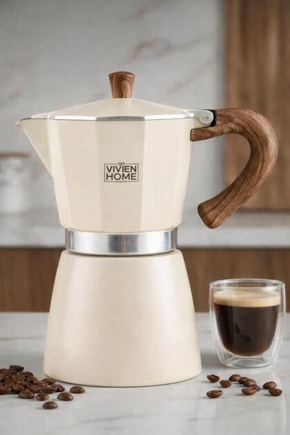 Vivien Home Mokapot 6-cup Coffeehutt Bigg Coffee Kahve Demleme