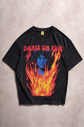 Overdrive '' R.e.m. Monster Tour 1995 '' Vintage Oversize T-shirt