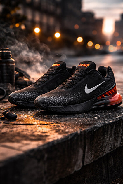 Nike Air Max Phoenix Siyah Kırmızı Erkek Spor Ayakkabı - Fiyatı