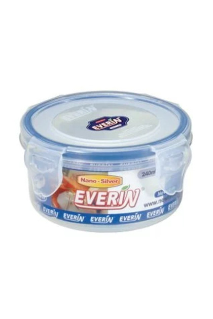 Korean Food Storage Container Round Airtight. Capacity 900ML. / EC530