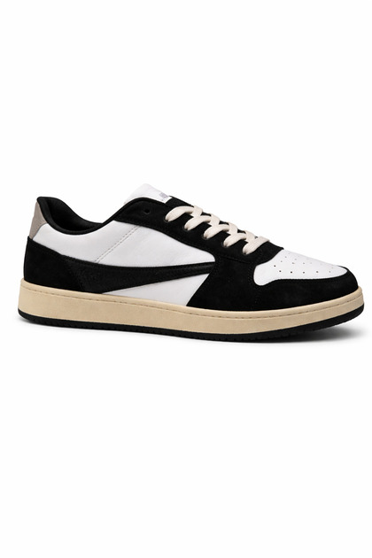 AEROFLEX EasyFit Sneaker – Günlük Siyah Spor Ayakkabı, Kolay Giyilebilir Tasarım, Hafif ve Konforlu