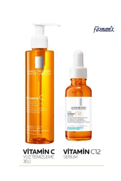 La Roche Posay C Vitamin Cilt Bakım Seti | Orijinal Boy SERUM 30