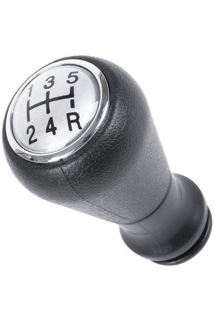 Maner schimbător viteze Peugeot 206 ARGINTIU + NEGRU DIAGRAMĂ 5 VITEZE