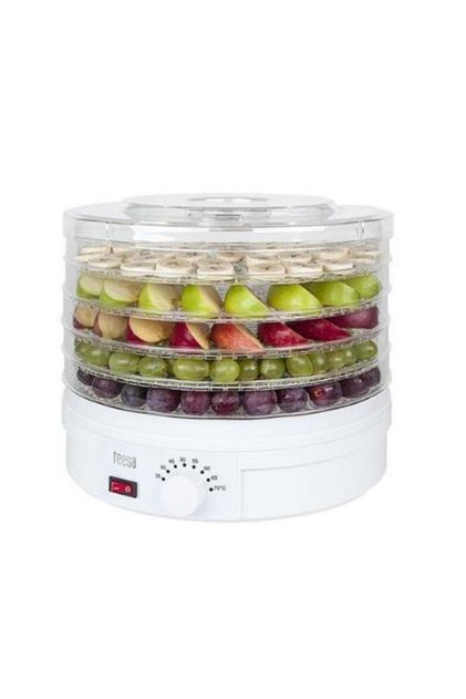 Deshidrator de fructe si legume TSA3030, 250W, capacitate 5kg (Alb)