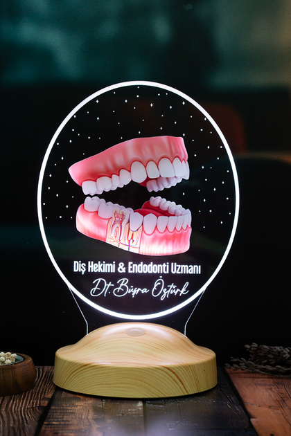 Diş Hekimi ve Endodonti Uzmanına Hediye – Diş Doktoru Hediyesi LED Lamba