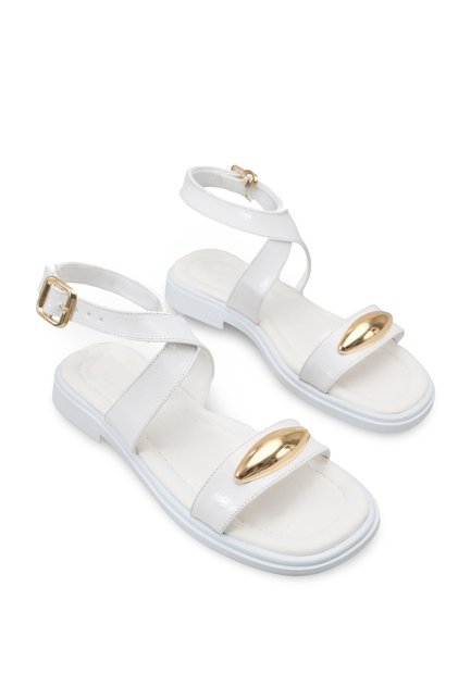 Nova Gala Women's Sandals 00121007 White Rustic