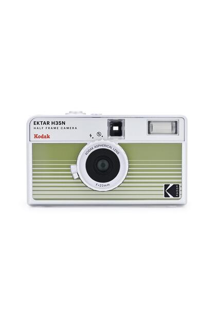 Kodak EKTAR H35N 35mm FIlmlI Fotoğraf MakInesI-ÇIzgIlI YeşIl Kodak EKTAR H35N 35mm FIlmlI Fotoğraf MakInesI-ÇIzgIlI YeşIl