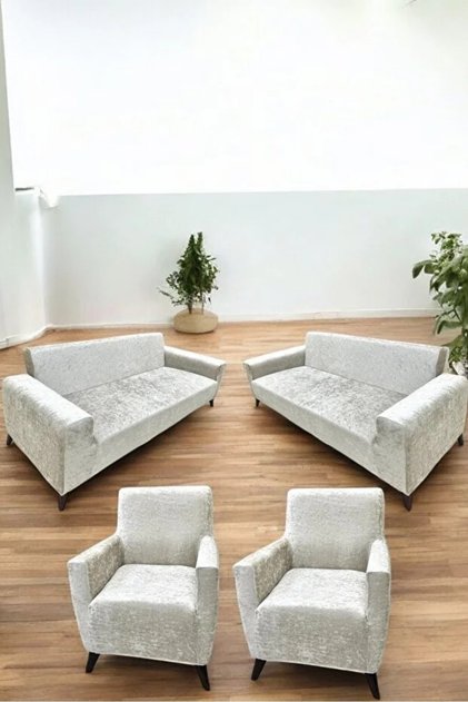 Velvet Sofa Cover 3 3 1 1 Set of Tires That Won'T Make Stretchy Marks and Can Be Used in 4 Seasons