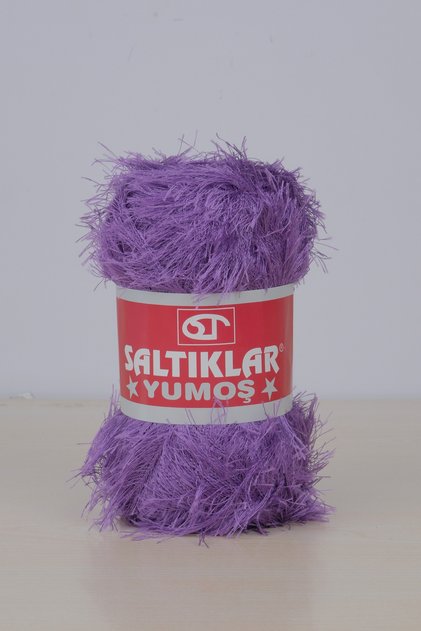Premium Soft Beard Braiding Rope Feathered Rope Beard Rope 100Gr/140M a Quality Purple-10