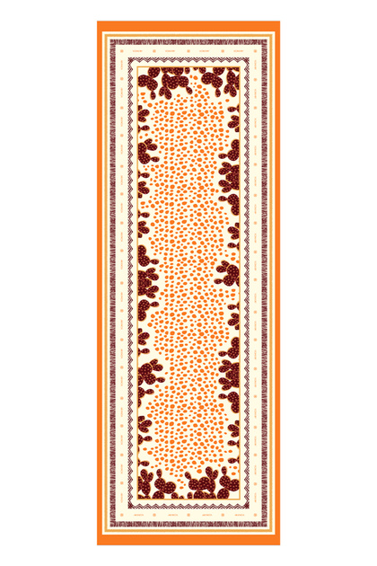 Orange 70X200 Pure Touch Shawl