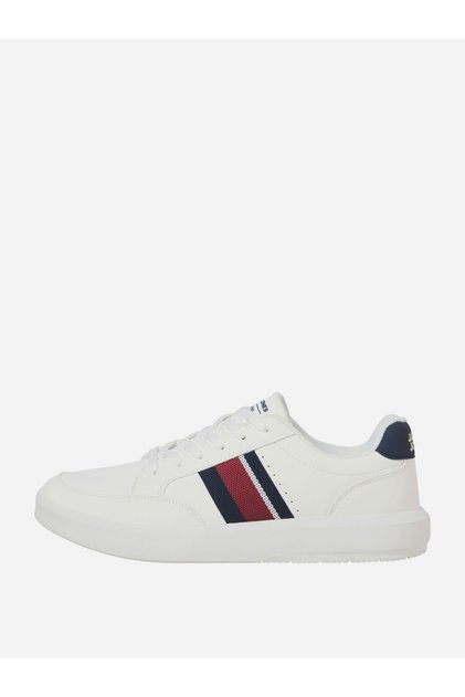 Taping Detail Lace-Up Casual Sneakers