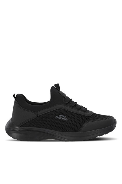 Slazenger MAJOR KTN Erkek Siyah / Siyah Koşu & Yürüyüş Spor