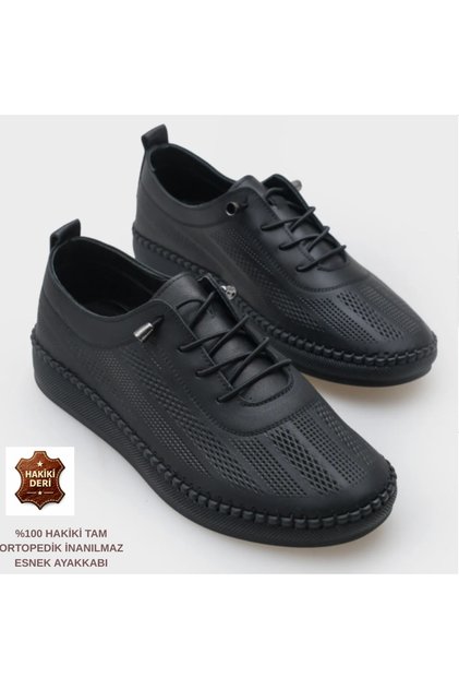 Genuine Leather Stretchy Structured Women's Daily Comfortable Shoes Ballet Flats