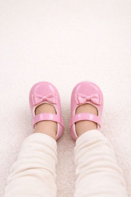 Baby Booties-Home Shoes, Lightweight -Comfortable First Step Shoes, Velcro Comfort, K Non-Slip Underlay Babet