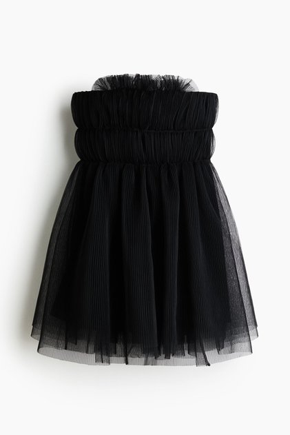 Tül Bandeau Elbise