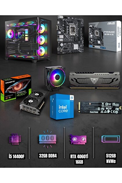 TURBOX Xeon E5-2699 v4 Çift Işlemcili 88 Çekirdek 128GB 1TB NVMe