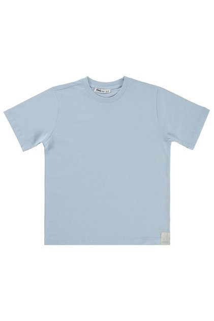 Basic Surf Label T-Shirt for Ages 10-13 - Blue
