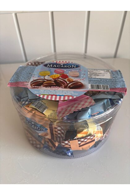 macaron♪ 　シングル1.7kg 2枚 6'LI MIX MAKARON KUTUSU - SAĞLIKLI & VEGAN SEÇENEKLER