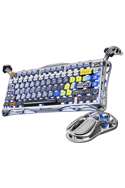 Gravastar Mercury K1 Pro Mekanik Gaming Klavye ve M1 Pro Kablosuz