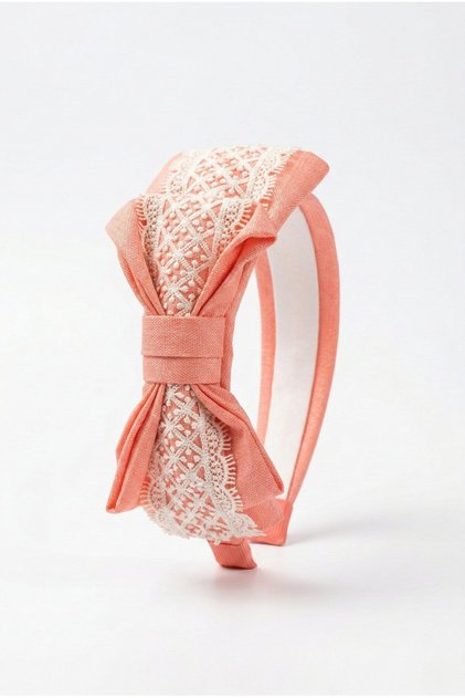 Mayoral Abel Lula Girl's Bow Crown Cherry Orange