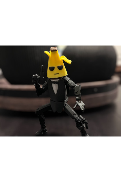 Fortnite Agent Peely Dummy T13 Eklemli Oyuncak Figür
